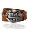 Personalidad Casual Tendencia Retro Moda Hebilla Unisex Cinturón Transfronterizo Suministro de Amazon