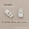 Fivela de Mola de Plástico PA Branca de Nylon Fivela Nariz de Porco Fivela de Corda de Sino Ajustável Fivela Apertada para Roupas Fivela de Cadarço Sem Laço