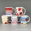 Exportação de Comércio Exterior Sul-Americano Rússia Dia das Mães Dia dos Pais Caneca Presente de Feriado Xícara de Leite de Cerâmica