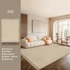 Tapete para Sala de Estar, Estilo Creme, 26 Novos Modelos, Lavável e Limpável, Sofá, Quarto, Luxo Leve, Sensação de Alto Padrão, Tapete de Piso Impermeável para Casa