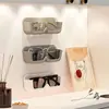 [Especial para Clientes Habituales] Estante de Almacenamiento para Gafas Sin Taladrar Caja de Almacenamiento para Gafas de Sol Estante de Almacenamiento Anti-Presión de Escritorio 1