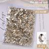 1440 Diamantes de fondo plano de forma especial Super Flash Mini Cristal K9 Uñas de diamante DIY Joyería de uñas de diamante al por mayor