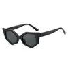 Nuevas Gafas de Sol Poligonales Elegantes y Sencillas Transfronterizas para Hombres con un Toque de Alta Gama, Gafas de Sol de Moda Estilo Urbano para Mujeres