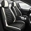 Cojines Personalizados para Asientos de Coche para Todas las Estaciones, Adecuados para Coches de Cinco Plazas, Fundas para Asientos Individuales y Dobles Delanteros, Cojines Completamente Cerrados para Asientos, Fundas de Cuero para Asientos