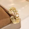 Anillos de Moño Elegantes y Exquisitos en Varios Estilos, Anillos de Circonita de Lujo Ligero Transfronterizos, Estilo Ins Europeo y Americano con Sensación de Alta Gama