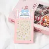 2026 Nuevas Lindas Pegatinas de Uñas Impermeables con Relieve 5D Tridimensional para Niñas, Pegatinas de Arte para Uñas, Pegatinas de Accesorios para Estudiantes al por Mayor