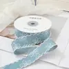 Gancho Personalizado com Número de Código Borda de Gancho Fita Jeans Formato de Flor Margarida Fita Ondulada Laço Acessórios para Roupas Acessórios para Cabeça