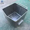 Máquina mezcladora de relleno al vacío a juego con carro para materiales pequeños Sartén a juego con carro para materiales pequeños Fábrica de alimentos para automóviles Carro auxiliar para materiales pequeños