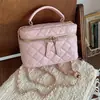 Bolso de Mano Acolchado con Cadena de Alta Gama Transfronterizo Bolso Cuadrado Pequeño Bolso de Mujer 2026 Nuevo de Moda Tendencia Bolso de Hombro Cruzado