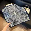 Pañuelo para la cabeza de chica hot retro americano, moderno y genial, patrón paisley hip-hop, graffiti, fino, simple, versátil, pañuelo cuadrado, accesorio para la cabeza