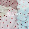 Tecido de gaze de dupla camada de crepe de algodão e cânhamo para pijamas de amor, tecido para roupas da lua, seersucker, calças anti-mosquitos