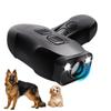 Repelente Ultrasónico para Perros de Alta Calidad Más Vendido Transfronterizo Dispositivo de Entrenamiento para Perros Mascota Linterna LED Correa de Mano Repelente de Perros Portátil