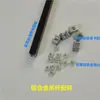 Accesorios de Tablero de Anuncios de Pedidos Magnéticos para Tiendas de Té de Leche, Soporte de Montaje en Techo, Barra de Suspensión para Caja de Luz de Pared de TV de Tela