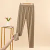 Calça legging feminina de fleece de cintura alta, quente, para inverno, nova chegada, com veludo espessado, calça de outono, tamanho plus, roupa íntima, calça longa justa