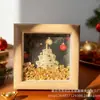 Próspero e auspicioso Deus da Riqueza e Fortuna - Moldura Decorativa para Mesa - Caligrafia e Pintura - Expositor Criativo para Escritório e Sala de Estar