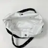 Bolso de Otoño para Mujer Lona de Nylon para Viajes Diarios Gran Capacidad Casual Bolso de Hombro Nuevo Pequeño Estampado de Nicho Bolso Tote de Lunares