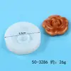 Molde de Silicona de Flor de Peonía Grande 3D Flor de Rosa Vela Aromática Floral Piedra Aromática Jabón Hecho a Mano Molde de Resina