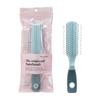 Peine de Plástico, Peine de Púa, Peine Alisador de Cabello, Peine Alisador para Cabello Rizado, Peine de Peluquería, Peine de Nueve Filas, Peine Masajeador del Cuero Cabelludo, Exportación Transfronteriza