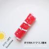 Horquilla de imitación de comida para jugar, creativa, para hacer tú mismo, para el refrigerador, pegatina, carcasa de teléfono, llavero de belleza, hecho a mano, material de resina, camarón, vaca gorda.