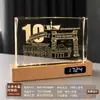 Pequenos Presentes de Cristal Personalizados, Luminárias de Mesa Bola de Cristal, Lâmpadas de Cabeceira de Ambiente, Enfeites de Mesa, Lembranças de Animais de Estimação, Presentes de Aniversário
