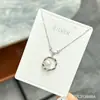 Colar de Prata de Lei S925 para Mulheres com Pingente de Pérola Irregular e Zircônia, Corrente para Clavícula, Moderno e Versátil, Corrente de Pescoço Elegante e de Alta Qualidade