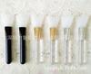 Los fabricantes fabrican cepillo para maquillaje cepillo para mascarilla de silicona mango de plástico cepillo para mascarilla hecho a mano cepillo mágico de epoxi para bricolaje se puede hacer
