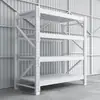 Estanterías de almacenamiento del fabricante, estanterías para trastienda de almacén, estanterías metálicas de almacenamiento multicapa, estanterías de almacenamiento para balcón