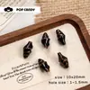 Concha Forma de Caracola Estilo Oceánico Colección Pendientes Pendientes Llavero Bolso Colgante Cerámica Acrílico Cuentas DIY