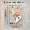 Adhesivos navideños de ventana de dibujos animados 3D, electrostáticos, sin pegamento, no dañan el cristal, para ventanas de sala de estar, decoración festiva