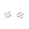 Hebilla en S de Plata de Ley S925 Personalizada Hebilla m Hebilla W Hebilla Accesorios de Joyería DIY Hebilla de Conexión para Pulsera Collar Hebilla Universal Hebilla para Joyería de Plata