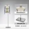 Ante de alta gama, modelo plano para tienda de ropa, accesorios, maniquí femenino de electrochapado, torso plano, maniquí de ventana para mujer, expositor