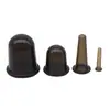 Dispositivo de ventosas de silicona en stock para uso doméstico, ventosas de vacío para gua sha, copa de masaje absorbente de humedad, cuidado de la salud de los meridianos, dispositivo de ventosas para articulaciones de la rodilla, disponible en varios colores