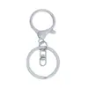 Set de 3 piezas de Cierre de Langosta Pintado de Colores Llavero de Aleación de Zinc Adorno Redondo de Dragón Accesorios de Cierre Hilo para Cuentas Gancho de Figura de Ocho