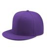Chapéus de Hip-Hop Americanos de Aba Reta para Homens e Mulheres com Correspondência de Cores Transfronteiriça da Amazon Bonés de Baseball de Hip-Hop de Aba Reta de Cor Sólida para Homens e Mulheres