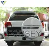 Adequado para Land Cruiser Lc200 2012-2015 Capa do Estepe com Logo e Faixa Brilhante