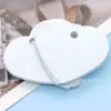 38 Placas de Identificación Anti-Pérdida Perro Corazón de Perro Aluminio Sublimación Placas de Identidad Colgantes para Collar Accesorios para Mascotas