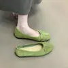Zapatos Planos Chuyuji de Gamuza con Punta Redonda y Lazo 2026 Nuevos para Primavera y Otoño Slip-On Ballet Mocasines Cómodos