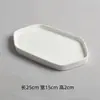 Yi Jia Platos de Mesa Japoneses Personalizados de 8 Pulgadas Plato de Cena Occidental Plato de Cerámica Creativo Plato para el Hogar Plato para Bistec Redondo Plato de Cena
