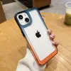 Adequado para Iphone16Promax Capa Espacial Degradê Cola 15 Capa de Celular 14 Sulco Transparente 13 Anti-Queda 12 Mulheres