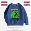 Sudadera con Capucha Creeper de Minecraft para Niños y Niñas, Ropa Infantil de Dibujos Animados