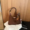 Bolso de Terciopelo Gamuzado para Mujer 2026 Nuevo de Moda Otoño Retro Merade Bolso Cruzado de Hombro Bolso Tote de Gran Capacidad