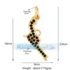 L17 Accesorios para joyería DIY tesoro microincrustado incrustado en tesoros popular europeo y americano daga espada arma pistola colgante
