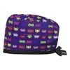 Salón de Belleza Gorro de Operación Masculino Corbata Quirófano Dental Gorro de Quimioterapia Cuidado Médico de Algodón Femenino Gorro de Enfermera Baotou