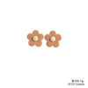 Flor de Cinco Pétalos Redondeada Esmerilada de Resina Accesorios Pequeños para Manualidades DIY Pegamento de Crema Fundas de Teléfono, Imanes de Refrigerador y Materiales para Hebillas de Zapatos