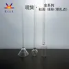 Tubo de Vidrio de Cuarzo Tubo BET Columna BET Embudo de Gran Volumen Forma de Columna Tubo de Área Superficial Específica Varilla de Empaque Tubo En Stock