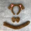 Acessório de orelha de cachorro de celebridade da internet, tiara fofa para cabelo, grampo de cabelo, fabricante direto, desenho animado infantil, cachorro pudim, cachorro de estoque, transfronteiriço