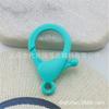 Llavero acrílico con cierre de langosta de plástico de color, hebilla de cadena para mascarilla, bolso de bricolaje, juguete, accesorios de joyería.