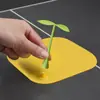 Desagüe de suelo de brotes de soja, desodorante, a prueba de insectos, tapa de sellado, junta de silicona, tapón de alcantarillado, antiolor, para baño, cocina y fregadero