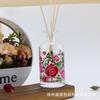 Decalque Frasco de Aromaterapia Sem Fogo 150ml Frasco de Vidro Cilíndrico para Aromaterapia Rattan Flor Seca Perfume Volátil Frasco de Óleo Essencial Atacado