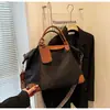 Bolso de mano tipo tote casual de gran capacidad para mujer, nuevo bolso de hombro de tela Oxford, bolso cruzado con correa ancha, bolso de mano para viajes